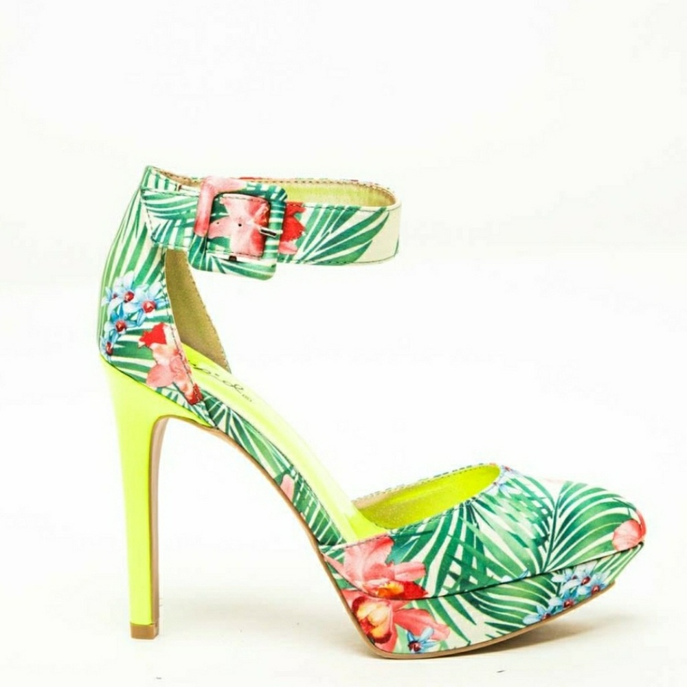 Floral Heels